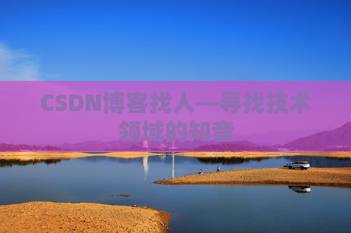 CSDN博客找人—寻找技术领域的知音